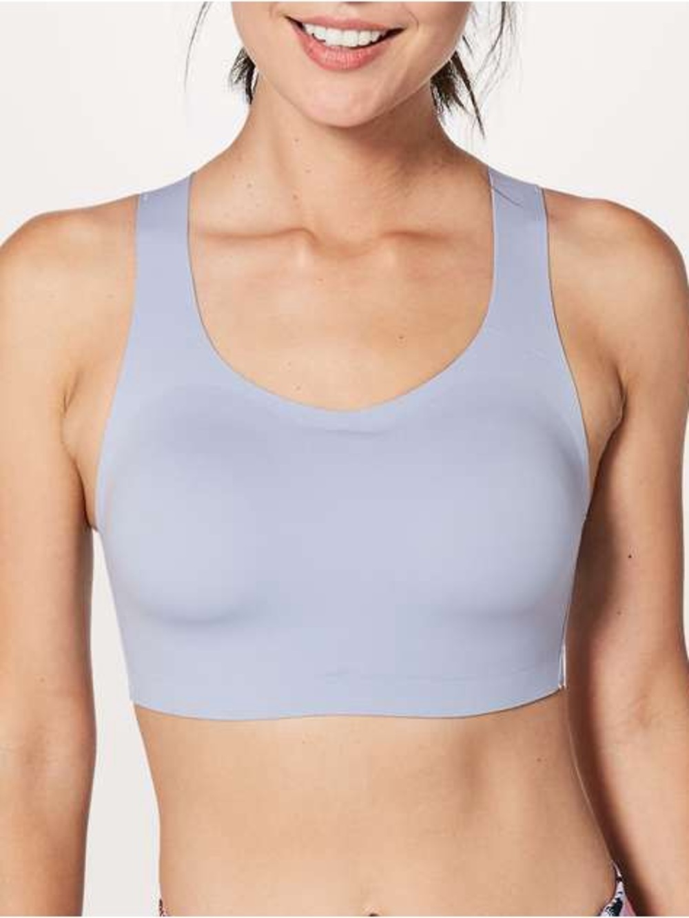 Lululemon Enlite Bra - Berry Mist Pastel Purple Wireless Moulded Sports Bra